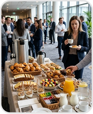 Coffee Break e Networking entre síndicos e empresas